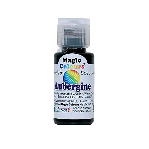 Buy Magic Gel Red Edible Colour ( Aubergine Color , 25gm , Pack of 1 )