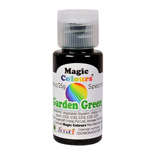 Buy Magic Gel Edible Colour ( Garden Green Color , 25gm , Pack of 1 ) Online