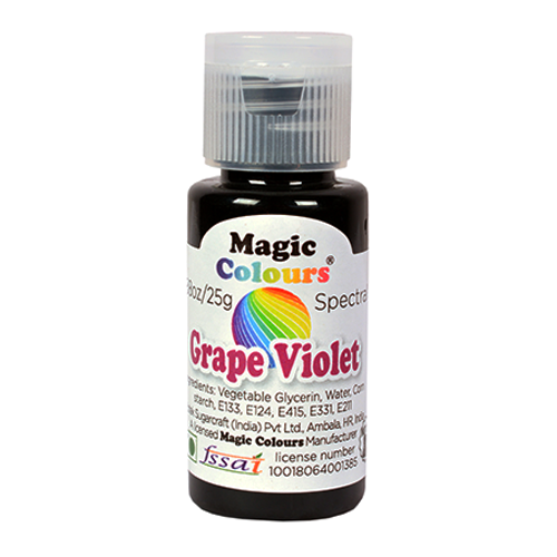 Buy Magic Gel Edible Colour (  Grape Violet Color , 25gm , Pack of 1 ) Online