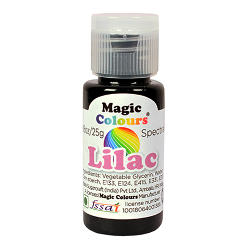 Buy Magic Gel Edible Colour ( Lilac Color , 25gm , Pack of 1 ) Online