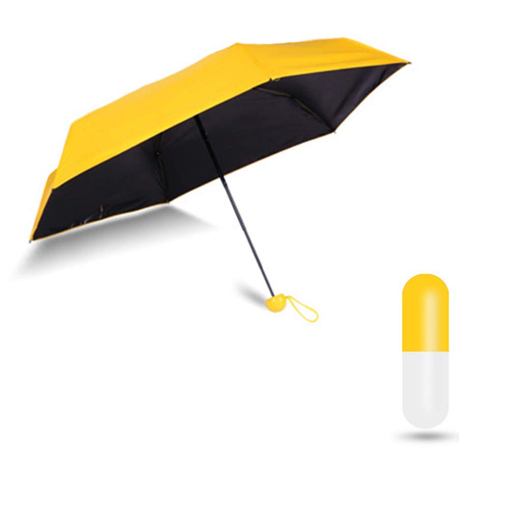 Buy Multi Color Foldable Mini Cute Lights and Small Capsule Umbrella Online