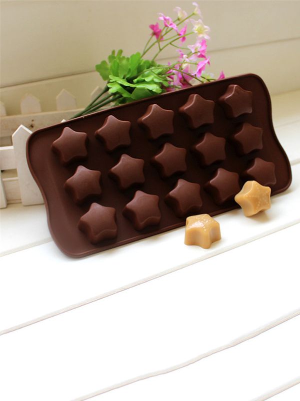 Buy Silicone Star Shape Chocolate Mould Online - ALLMYWISH.COM