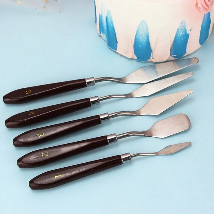 Buy Set of 5 Painting Knives of Various Sizes & Shapes Online