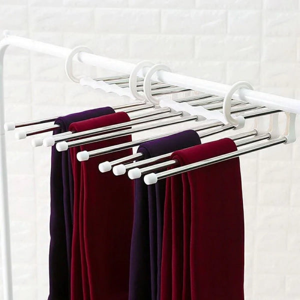 Buy 5 in 1 Rack Stainless Steel Cloth Hanger Online