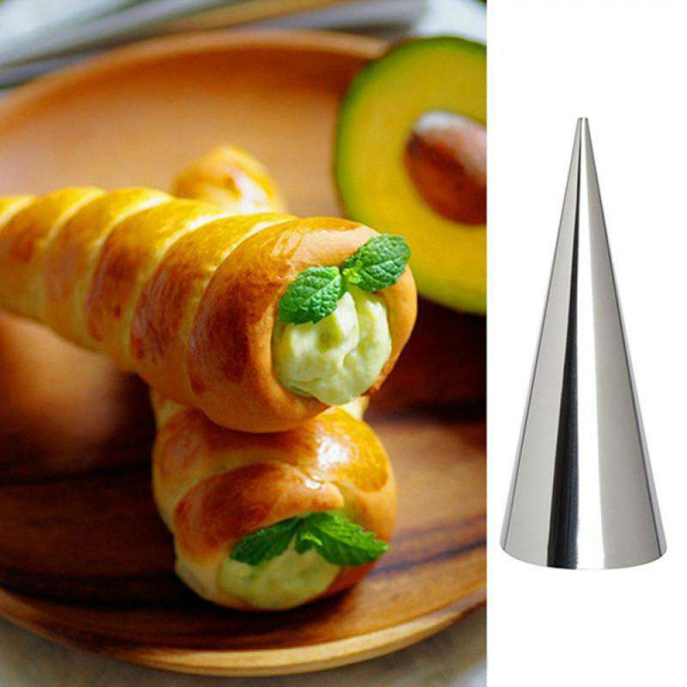 Buy 2 Pcs - Baking Cone Cream Roll Mould  Online - ALLMYWISH.COM 