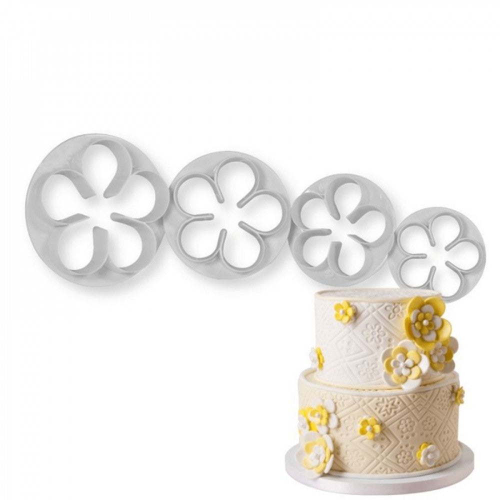 Buy Blossom Flower Shape Fondant Cutters Online - ALLMYWISH.COM