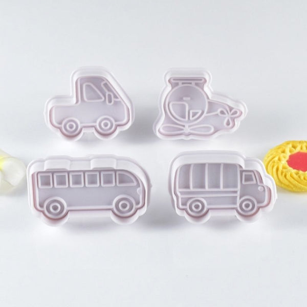 Buy Transport Plunger Cutter Set of 4 Pieces Online - ALLMYWISH.COM