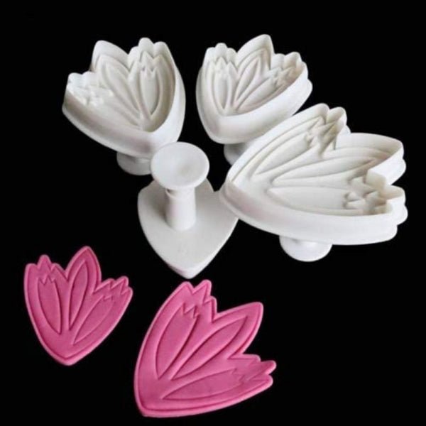 Buy Tulip Plunger Cutter Set of 3 Pieces Online - ALLMYWISH.COM 