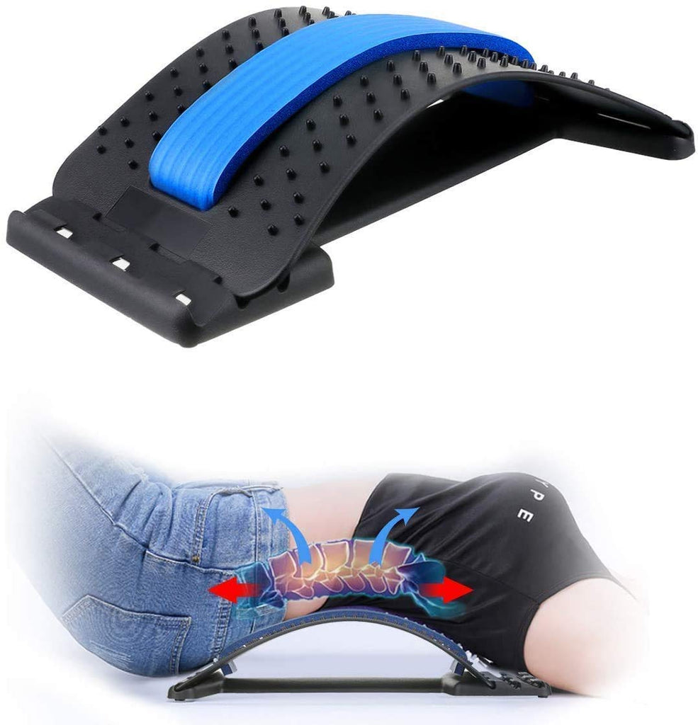 Buy Multi-Level Back Stretcher Posture Corrector Device for Back Pain Relief 