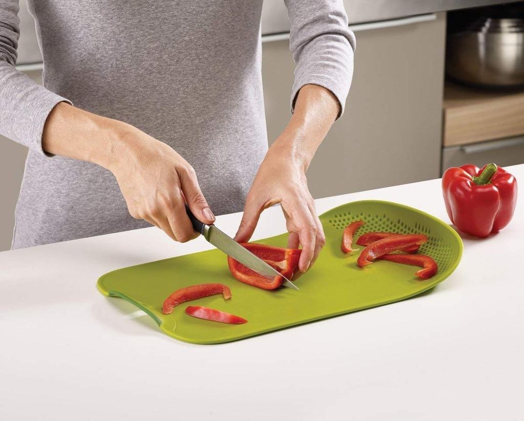 Buy 2 in 1 Chopping Board for Chopping Vegetable for Kitchen Online - ALLMYWISH.COM