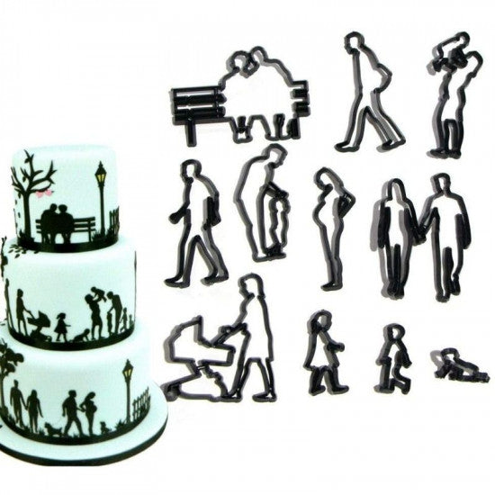 Buy Family Theme Fondant Cutter Online - ALLMYWISH.COM 