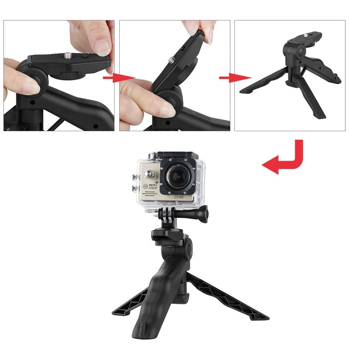 Buy Mini Portable Foldable Tripod Stand for Mobile and DSLR & Digital Cameras