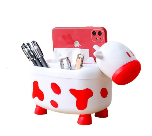 Buy Cow Shaped Tissue, Toothpick & Storage Organizer Online - ALLMYWISH.COM