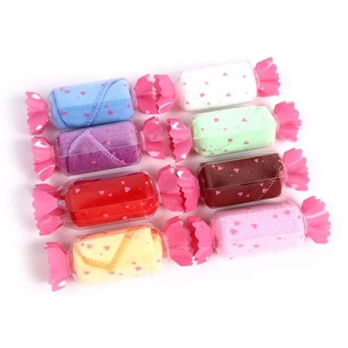 Buy 2 Pc - Candy Shaped Napkin (Random Colour) Online - ALLMYWISH.COM 