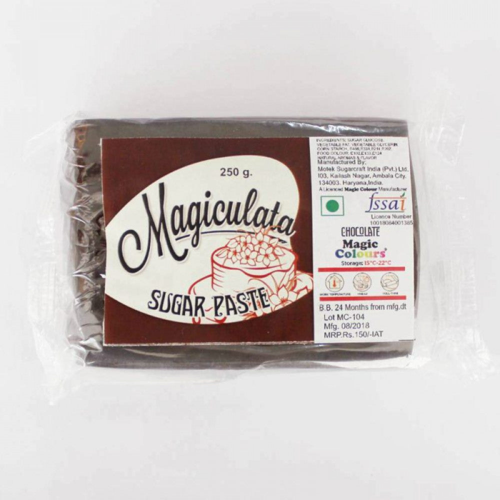 Buy Chocolate Sugar Paste (250 Gm) - Magiculata ( With Shipping Charge ) Online 