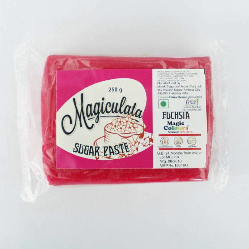Buy Fuchsia Sugar Paste (250 Gm) - Magiculata Online - ALLMYWISH.COM