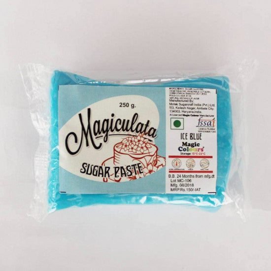 Buy Ice Blue Sugar Paste (250 Gm) - Magiculata Online - ALLMYWISH.COM