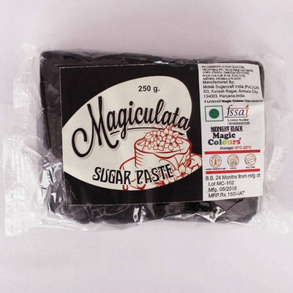 Buy Midnight Black Sugar Paste (250 Gm) - Magiculata Online at ALLMYWISH.COM