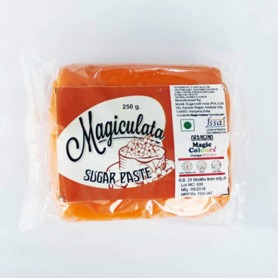Buy Orangino Sugar Paste (250 Gm) - Magiculata Online at ALLMYWISH.COM
