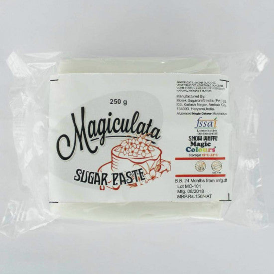 Buy Snow White Sugar Paste (250 Gm) - Magiculata Online at ALLMYWISH.COM