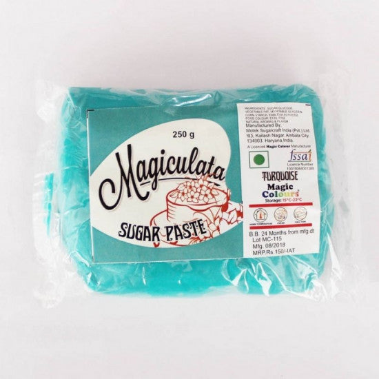 Buy Turquoise Sugar Paste (250 Gm) - Magiculata Online at ALLMYWISH.COM