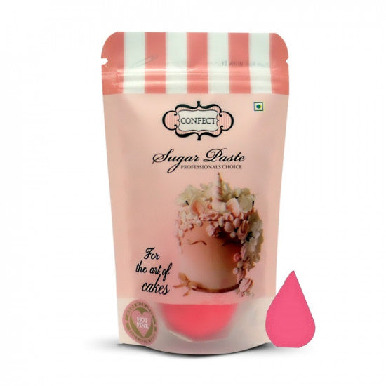 Buy Hot Pink Sugar Paste (250 gm) - Confect Online - ALLMYWISH.COM