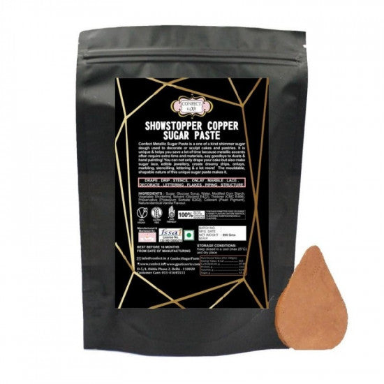 Buy Showstopper Copper Sugar Paste (900 Gms) - Confect Online - ALLMYWISH.COM