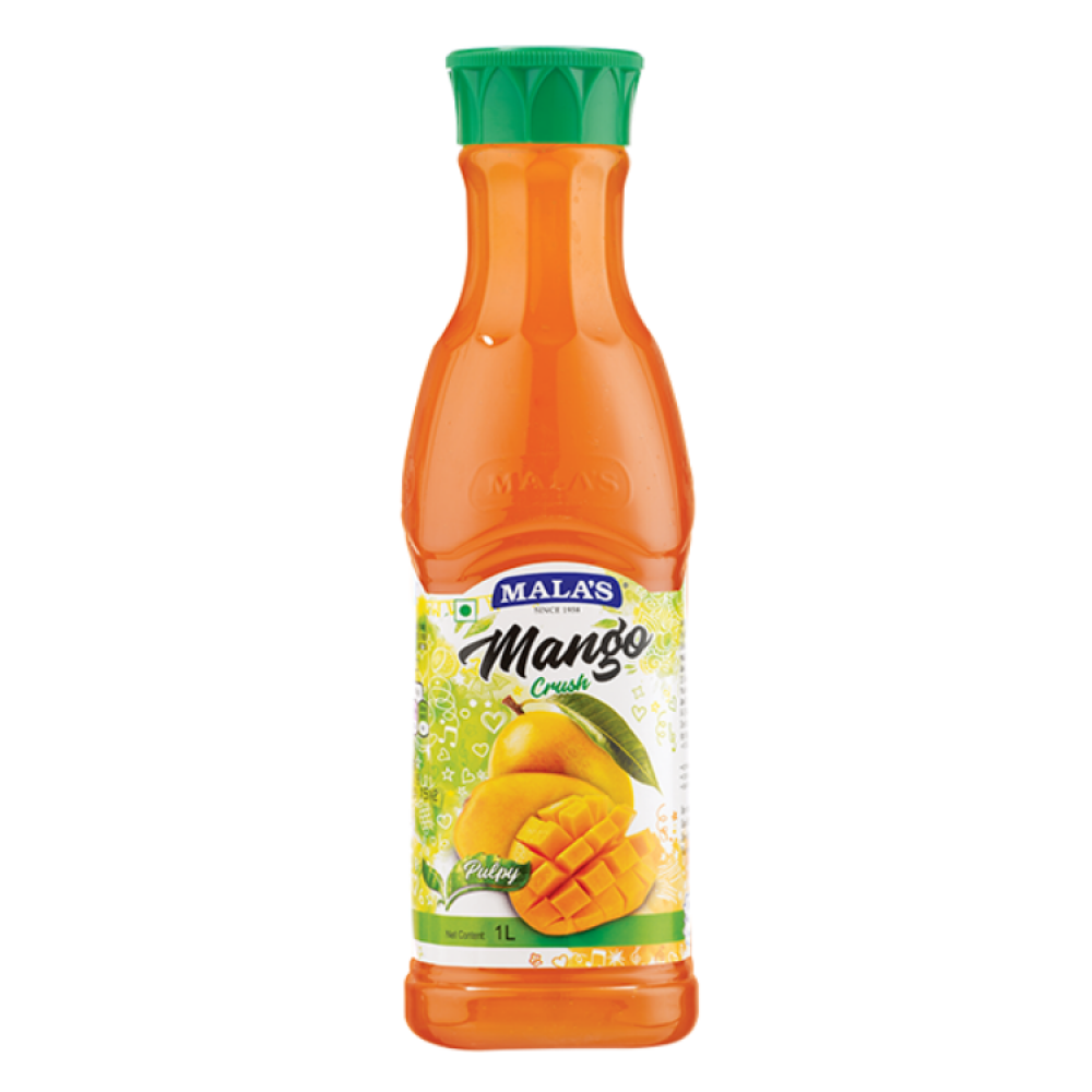 Buy Mango Crush 1 Ltr - Mala's Online at ALLMYWISH.COM