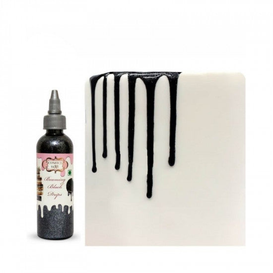Buy Beaming Black Drips (110 Gms.) - Confect Online at ALLMYWISH.COM