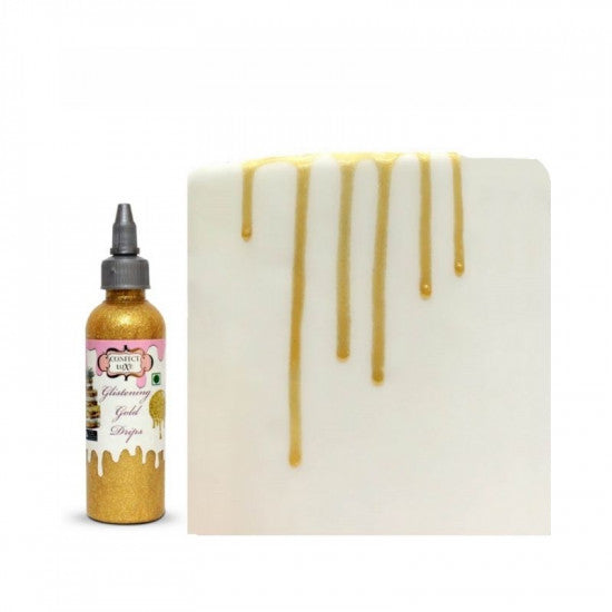 Buy Glistening Gold Drips (110 Gms.) - Confect Online at ALLMYWISH.COM