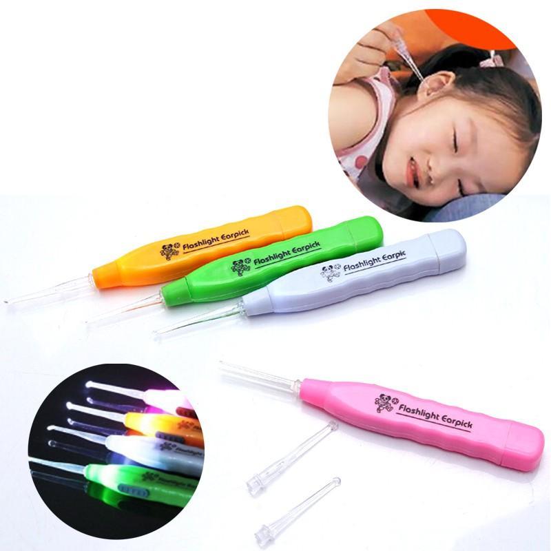 Buy 5 Pcs - LED Flashlight Earpick with Tweezer Online - ALLMYWISH.COM