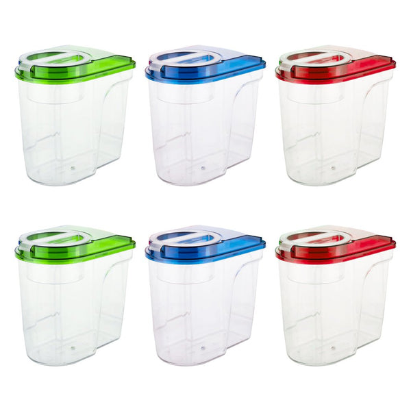 Buy (Pack of 6) 1500 ML Plastic Storage Container Set Online 