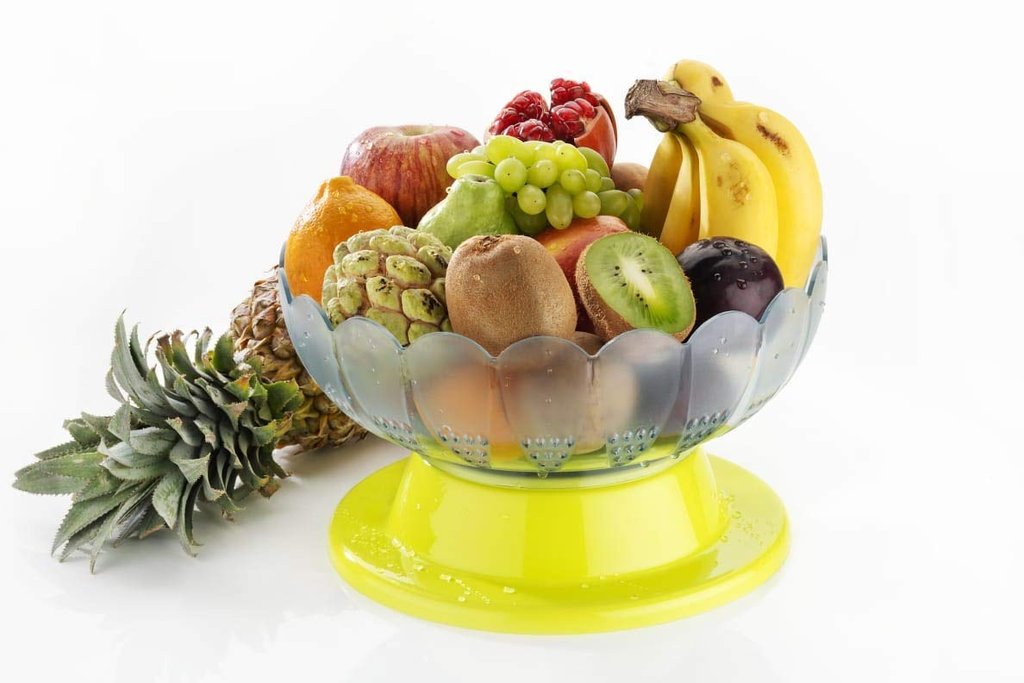 Buy Round Revolving Fruit and Vegetable Bowl Online at ALLMYWISH.COM