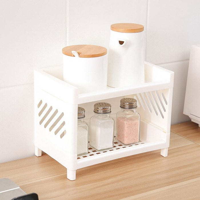 Buy 2-Layer Folding Storage Rack Online at Best Price at ALLMYWISH.COM