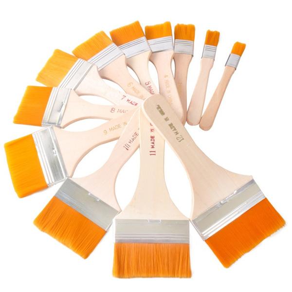 Buy Artistic Flat Painting Brush - Set of 12 Online at ALLMYWISH.COM
