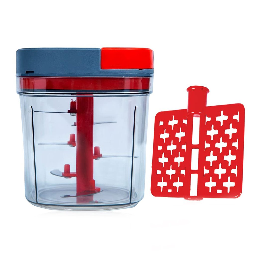 Buy Manual Compact Hand Held Vegetable Chopper/Slicer (1Ltr) Online