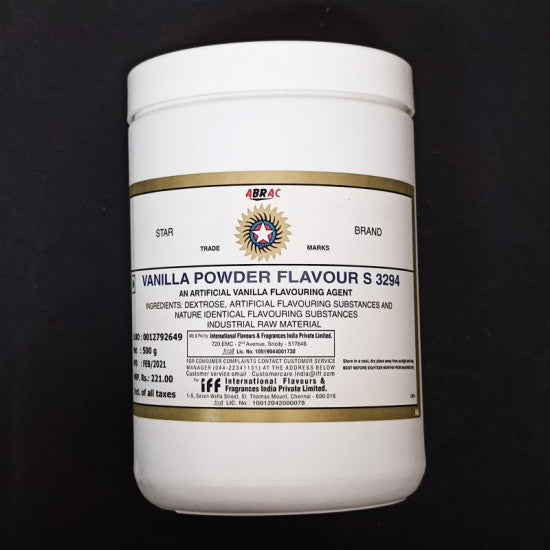Buy Iff Vanilla Powder Flavour S 3294 - 500g Online at ALLMYWISH.COM