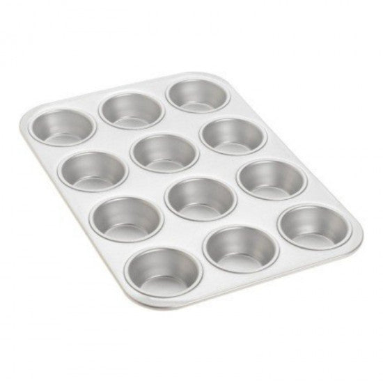Buy Aluminium Muffin Mould - 12 Cavity Online at ALLMYWISH.COM