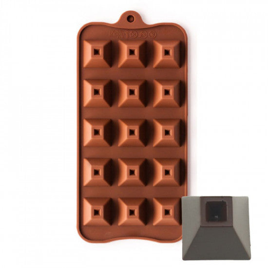 Buy Pyramid Silicone Chocolate Mould Online at ALLMYWISH.COM 