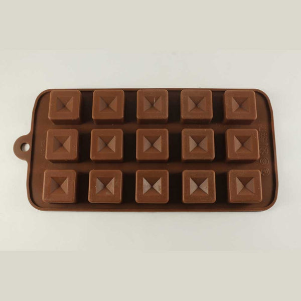 Buy Square Silicone Chocolate Mould Online at ALLMYWISH.COM