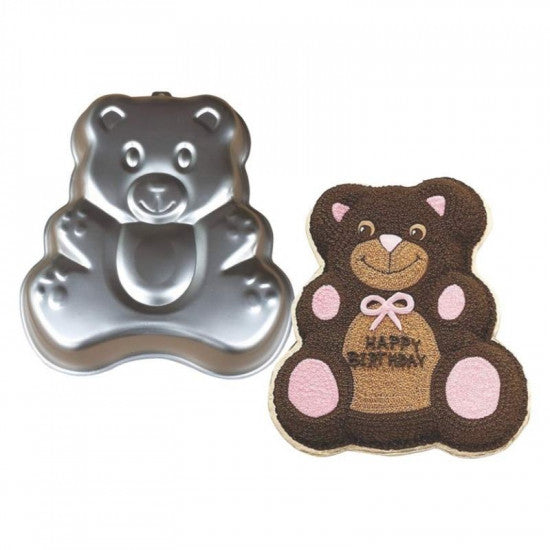 Buy Teddy Bear Shape Aluminium Cake Mould Online at ALLMYWISH.COM