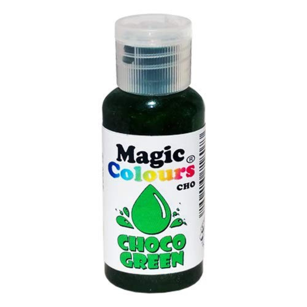 Buy Green Chocolate Colour (25 Gms) - Magic Colours at ALLMYWISH.COM