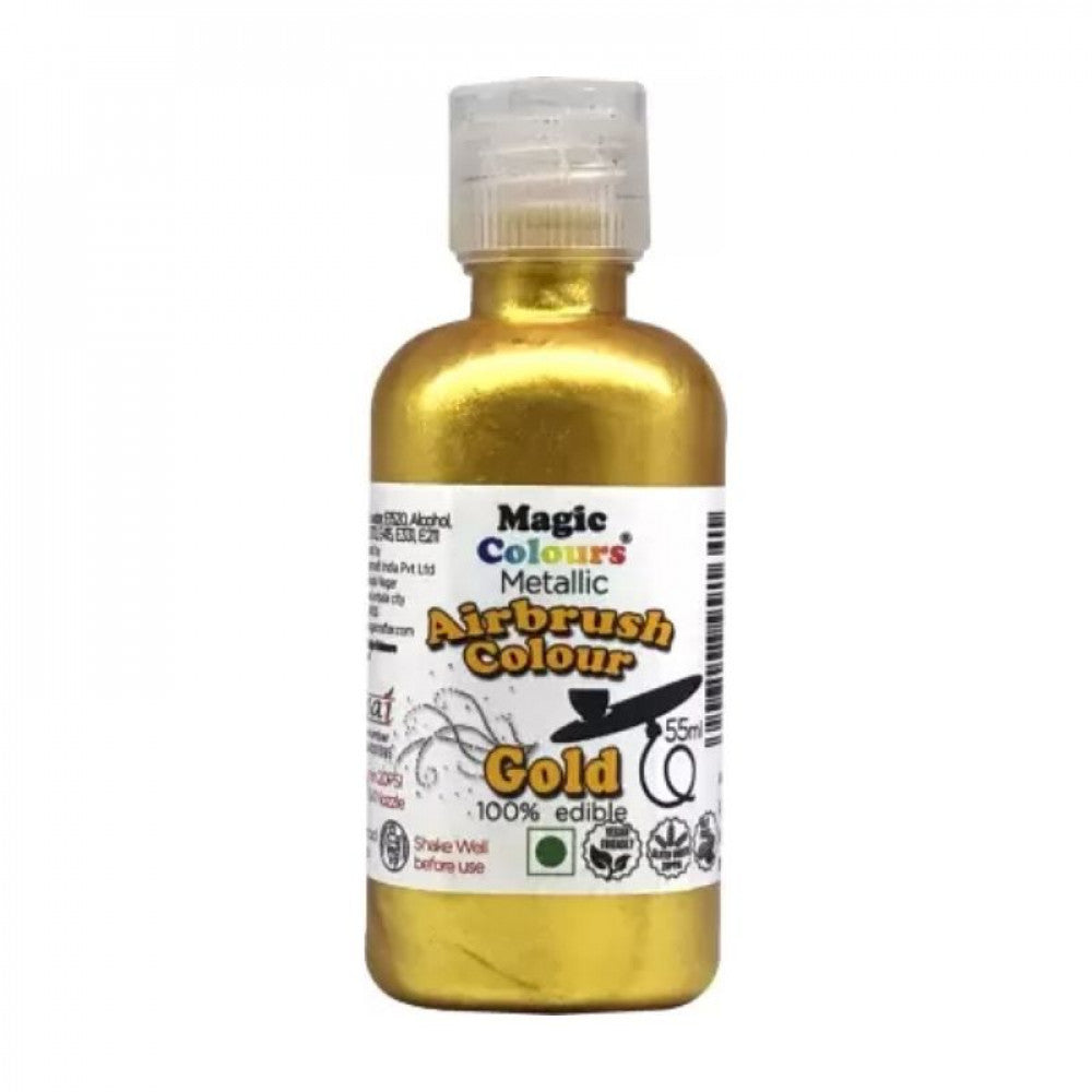 Buy Gold Airbrush Colour (55 Ml) - Magic Colours at ALLMYWISH.COM