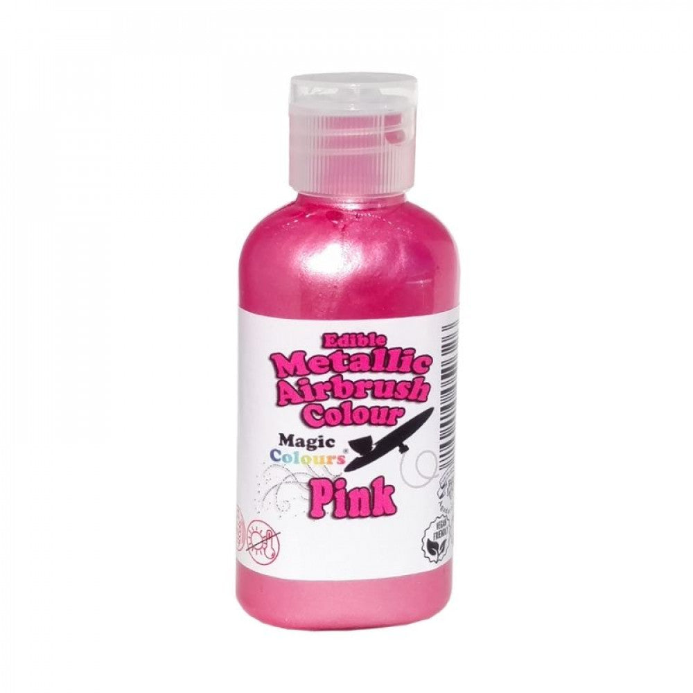 Buy Pink Metallic Airbrush Colour (55 Ml) Magic Colours ALLMYWISH.COM