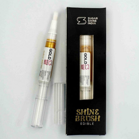 Buy Gold Edible Ink Shine Brush Online at ALLMYWISH.COM