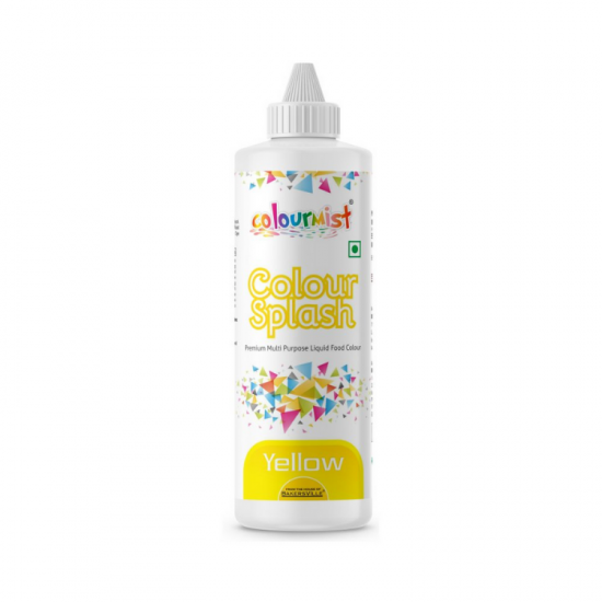 Buy Yellow Colour Splash Liquid Colour - 200 grams  at  ALLMYWISH.COM