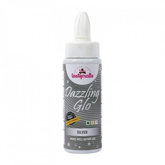 Buy Dazzling Glo Silver Spray Color - Tastycrafts at ALLMYWISH.COM