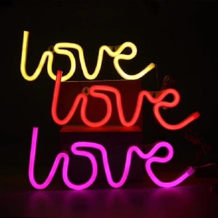 Buy Love LED Light 1 Pc at ALLMYWISH.COM 