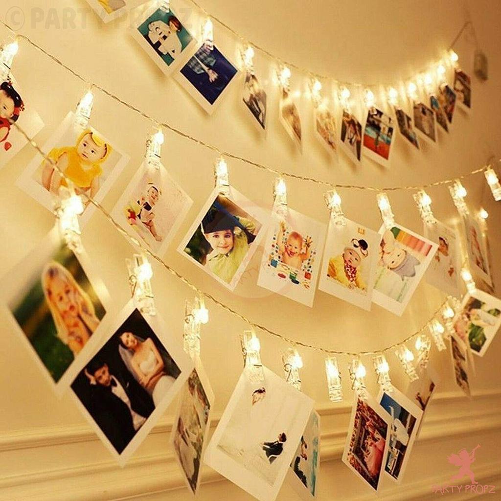 Buy Photo Wall Light Clip 20 Led Light String With Plug at ALLMYWISH.COM