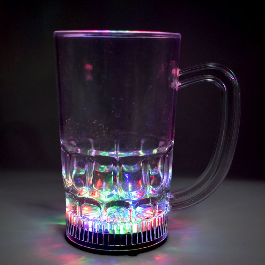 Buy Plastic Rainbow Magic Color Cup with LED Light Online